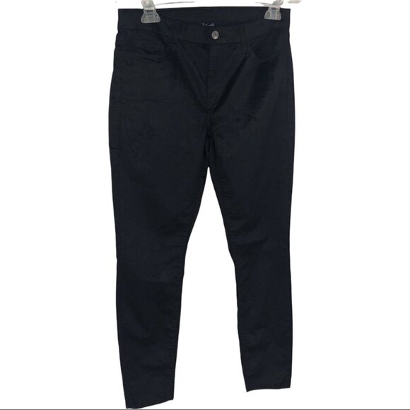 Splendid Black Velour Skinny Jean Size 31 - Picture 7 of 8